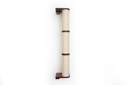 Wall Mounted Cat Scratching Pole with Sisal - Vertical Climbing Tower for Small Spaces