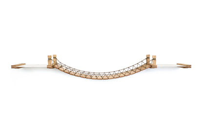 Double Cat Hammock Bridge - Suspension System with Climbing Platform