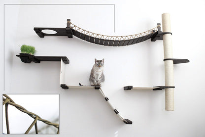 Cat Jungle Gym - Compact Activity System for Active Cats