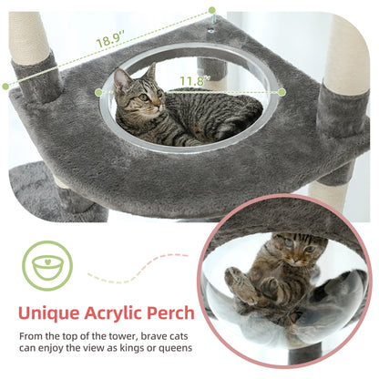 Floor-to-Ceiling Cat- Several Colors | Adjustable 81-108 inches