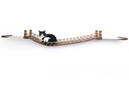 Double Cat Hammock Bridge - Suspension System with Climbing Platform
