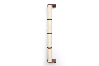 Wall Mounted Cat Scratching Pole with Sisal - Vertical Climbing Tower for Small Spaces