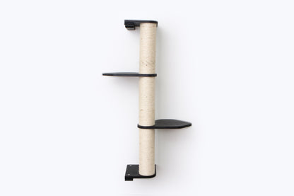 Wall Mounted Cat Scratching Pole with Sisal - Vertical Climbing Tower for Small Spaces