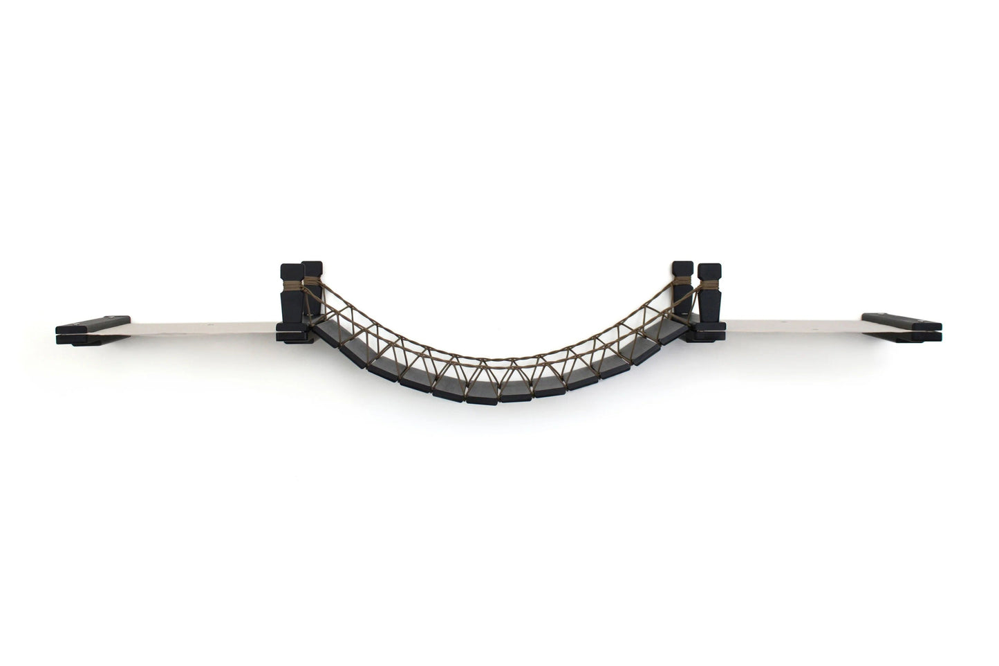 Double Cat Hammock Bridge - Suspension System with Climbing Platform