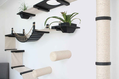 Ultimate Cat Playground - Complete Wall-Mounted Adventure System