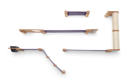 Multi-Level Cat Activity Center - Wide Layout Climbing System