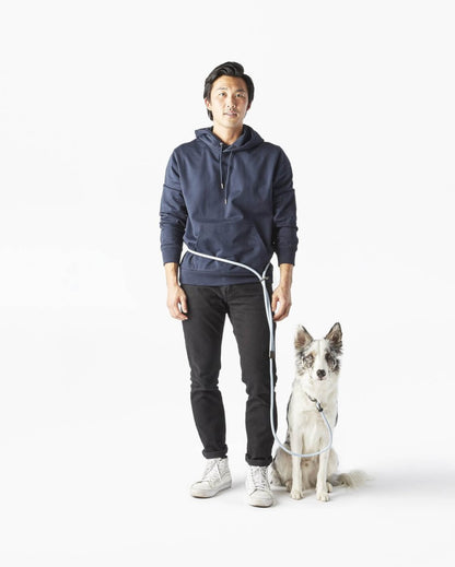 Dog Walking Leash – Hands-Free Slip Collar Style with Convertible Link (Multi-Color)