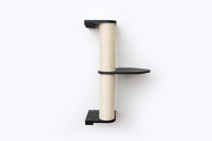 Wall Mounted Cat Scratching Pole with Sisal - Vertical Climbing Tower for Small Spaces