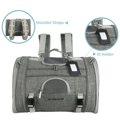 Pet Backpack Carrier Horizontal Design (Monterey Series)