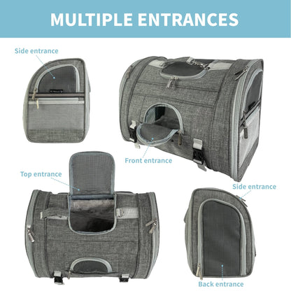 Pet Backpack Carrier Horizontal Design (Monterey Series)