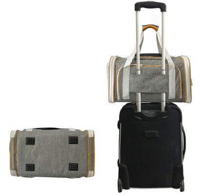 Airline Pet Carrier Soft-Sided Double Expandable (Platinum Series)