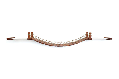 Double Cat Hammock Bridge - Suspension System with Climbing Platform