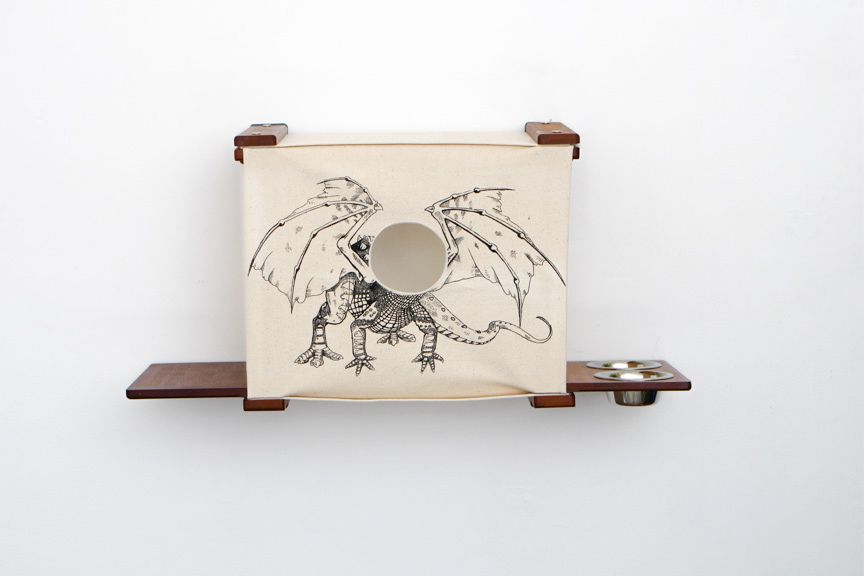 Deluxe Cat Cubby Bed- Customizable Hideaway with Accessories